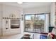 Cozy balcony with desert views and furniture for relaxing and enjoying the scenery at 10401 N Saguaro Blvd # 104, Fountain Hills, AZ 85268