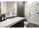 Elegant bathroom showcasing modern fixtures, a glass shower, and sleek vanity at 12315 E Black Rock Rd, Scottsdale, AZ 85255