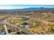 Aerial view of the property highlighting the home's location and outline in the natural desert surroundings at 14426 N Vista Del Oro --, Scottsdale, AZ 85264