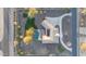 Expansive property with a large pool, lush landscaping, and a circular driveway at 18919 W Verde Ln, Litchfield Park, AZ 85340