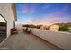 Enjoy sunset views from this upper level balcony at 20709 N 56Th Dr, Glendale, AZ 85308