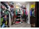 Organized walk-in closet offering ample storage with custom shelving and hanging space at 20709 N 56Th Dr, Glendale, AZ 85308