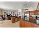 Bright open concept kitchen and living space with ample natural light at 2855 N Silver Spur Dr, Wickenburg, AZ 85390