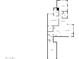 Detailed floor plan showcasing the layout with the primary bedroom, kitchen, and living room areas at 295 N Rural Rd # 128, Chandler, AZ 85226