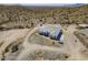 Expansive desert property featuring a modern home with stunning mountain views in a tranquil setting at 4289 W Caribou Ln, Queen Creek, AZ 85142