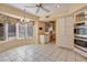 Bright kitchen includes an eat-in dining area, bay window, and stainless steel appliances at 6701 N Scottsdale Rd # 23, Scottsdale, AZ 85250