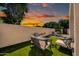Cozy backyard features lounge seating, cacti in pots, and a patio set, offering a private outdoor retreat at 930 S Dobson Rd # 41, Mesa, AZ 85202