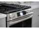 Modern stainless steel gas range with a sleek design and easy-to-use controls at 16464 W Una Noche Ct, Surprise, AZ 85374