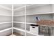 Spacious pantry featuring multiple shelves for ample storage, and space for baskets and organization at 2237 N Kachina --, Mesa, AZ 85203