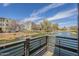 Scenic view of the community pond at 2673 S Balsam Dr, Gilbert, AZ 85295