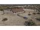 Aerial view of a single story home with minimal landscaping in a desert setting at 27141 E Javelina Dr, Florence, AZ 85132