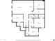 Detailed floor plan of the residence showcases layout of rooms and living spaces at 2861 E Camellia Dr, Gilbert, AZ 85296