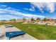 Enjoy the outdoors with this community cornhole space, featuring grass and walkways at 4642 W Suncup Dr, San Tan Valley, AZ 85144