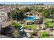 Aerial view of community pool, green spaces, and surrounding residences at 4777 S Fulton Ranch Blvd # 1098, Chandler, AZ 85248