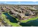 Aerial shot of the community featuring lake views, manicured landscaping, and luxury homes at 4777 S Fulton Ranch Blvd # 1098, Chandler, AZ 85248