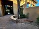 Front exterior showcasing desert landscaping, architecture and beautiful plants at 8928 E Wethersfield Rd, Scottsdale, AZ 85260