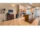 Spacious kitchen with stainless steel appliances, tile flooring, and ample counter space at 10136 E Southern Ave # 3065, Mesa, AZ 85209