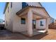 Covered patio has concrete flooring and is great for outdoor entertaining at 11627 W Beck Ave, Youngtown, AZ 85363