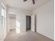 Bedroom with doorways to closet and bathroom providing privacy and functionality at 1380 W Angus Rd, San Tan Valley, AZ 85143
