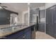 Bright kitchen with a large sink, granite counters, and stainless steel appliances at 1380 W Angus Rd, San Tan Valley, AZ 85143
