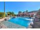 Enjoy a refreshing pool with diving board, and a water slide at 1520 E Elmwood Cir, Mesa, AZ 85203