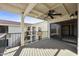 Inviting balcony featuring a ceiling fan and sliding glass doors, perfect for enjoying outdoor living at 16615 E Gunsight Dr # 205, Fountain Hills, AZ 85268