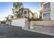 Charming community garages and stairs with inviting curb appeal in a well-maintained complex at 16615 E Gunsight Dr # 205, Fountain Hills, AZ 85268