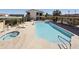 Resort-style pool and hot tub with lounge chairs, offering a relaxing and luxurious outdoor experience at 16615 E Gunsight Dr # 205, Fountain Hills, AZ 85268