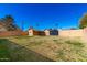The backyard features a utility shed and secure fencing for privacy and convenience at 1926 E Clarendon Ave, Phoenix, AZ 85016