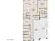 Detailed floor plan showcasing the layout of this spacious home with RV garage and desirable split bedroom plan at 5523 W Hopi Trl, Laveen, AZ 85339