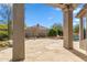 Beautiful backyard showcasing a tiled patio and lush landscaping, ideal for relaxation at 7111 E Sienna Bouquet Pl, Scottsdale, AZ 85266