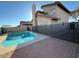 Residential home backyard features a pool with patio, perfect for relaxing and entertaining at 8154 W Greer Ave, Peoria, AZ 85345