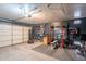 Spacious garage converted to a home gym with modern workout equipment and ample space at 8551 E Kiowa Ave, Mesa, AZ 85209