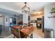 Inviting kitchen and dining area with modern appliances and ample counter space, perfect for Gathering meals at 8551 E Kiowa Ave, Mesa, AZ 85209