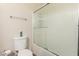 Bathroom featuring a shower and tub combo at 1575 W Hazelwood St, Phoenix, AZ 85015