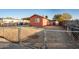 Backyard with a chain-link fence and space for potential landscaping or customization at 1919 E Libby St, Phoenix, AZ 85022