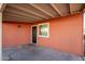 Charming entryway featuring a covered porch and a decorative door, creating a welcoming entrance at 1919 E Libby St, Phoenix, AZ 85022