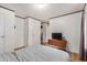 Bedroom featuring ample storage and bright white walls at 201 S Greenfield Rd # 254, Mesa, AZ 85206