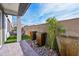 Outdoor patio area features three water fountains and a seating area at 26217 N 19Th Ln, Phoenix, AZ 85085
