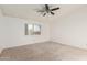 Bedroom offers natural light from window and features modern ceiling fan at 2875 W Highland St # 1102, Chandler, AZ 85224