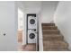 Conveniently located laundry area on the stair landing with washer and dryer at 2875 W Highland St # 1102, Chandler, AZ 85224