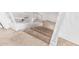 Carpeted staircase leading to other floors of the residence at 2875 W Highland St # 1102, Chandler, AZ 85224