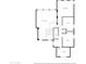 Upstairs floor plan showing the layout of the sitting room, bedrooms, and bath at 3062 E Cullumber St, Gilbert, AZ 85234