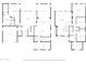 Layout of two floor plans showing the bedrooms, kitchen, living room, dining area and garage at 3062 E Cullumber St, Gilbert, AZ 85234