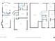 This floor plan shows the layout of both floors of the house, including bedrooms, bathrooms, and living areas at 4530 E Vista Dr, Phoenix, AZ 85032