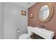 Cozy bathroom featuring modern vanity and mirror at 5905 N 83Rd St, Scottsdale, AZ 85250