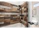 Bathroom with a tiled shower with a rainfall shower head, and a tub at 730 E Tanya Trl, Phoenix, AZ 85086