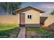 Exterior view of the shed with a door and a window at 8812 W Hess St, Tolleson, AZ 85353