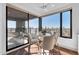 Charming dining area features a table with great city views at 1040 E Osborn Rd # 1004, Phoenix, AZ 85014