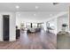 Bright living room with hardwood floors, large windows, and city views at 1040 E Osborn Rd # 1004, Phoenix, AZ 85014